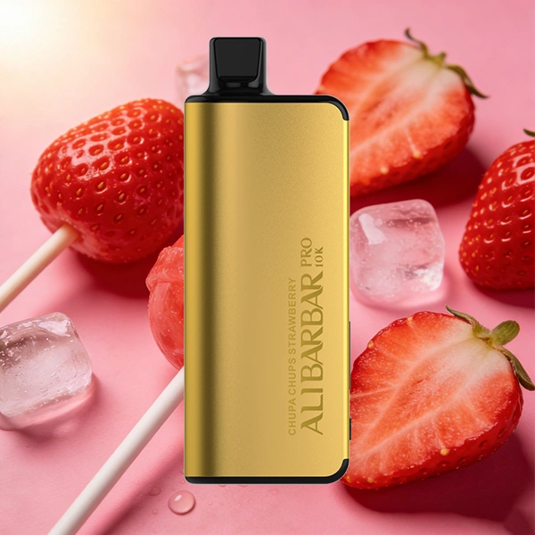 1webp Alibarbar Pro 10k CHUPA CHUPS STRAWBERRY - Image 1