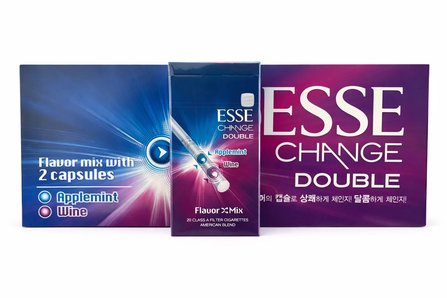924a4df5-0005-4d1c-8233-433b7f6ce870.png ESSE Change Double Applemint & Wine (carton) - Image 1